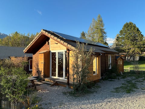 Cottage, nature, snow, foot of the slopes, relaxation