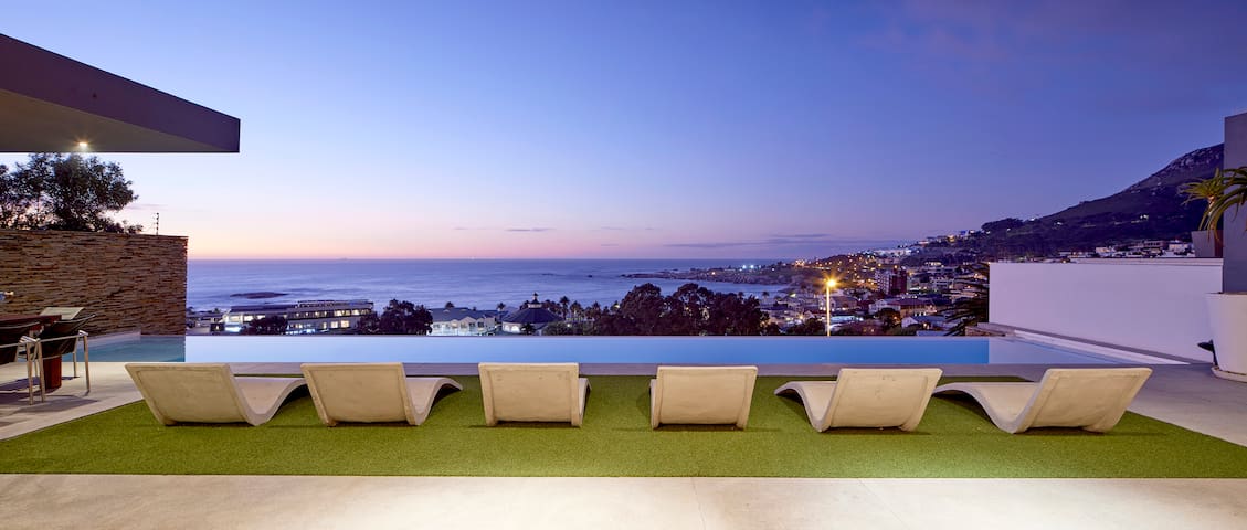 Camps Bay Panoramic-Solar backup,17m Infinity Pool