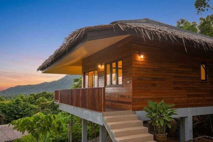 Sea View Jungle Eco-pool House - Ko Phangan