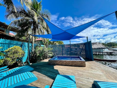 Spacious, Over the Water Home with Plunge Pool