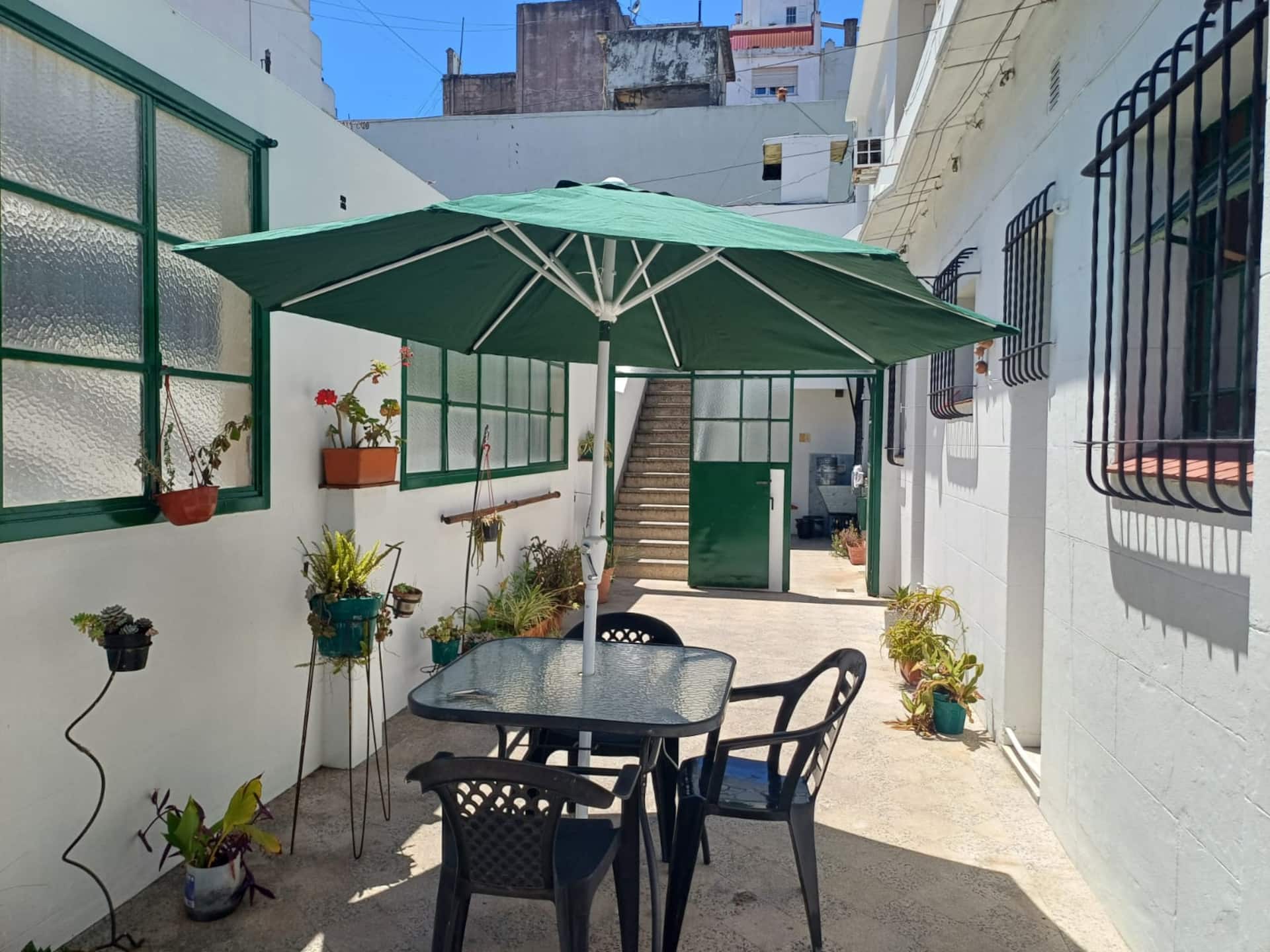 private room, house with patio, terrace, grill