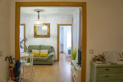 Full apartment near bus, train, and ferry station