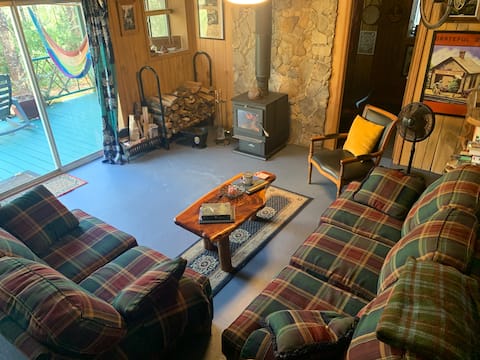 Top Airbnb: Allewelt Creekside Cabin 5 acres of Forest & creek in Brevard / Transylvania