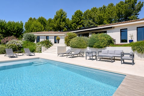 Villa Cadière Sea View Vines Heated swimming pool