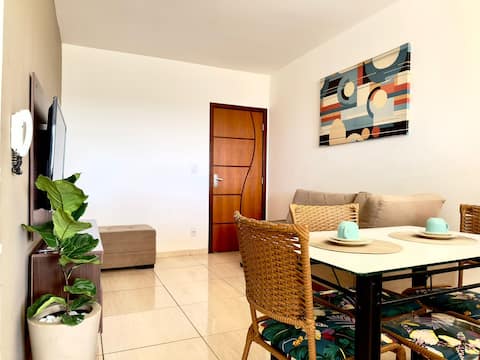 2-Bedroom Apartment – Air Conditioning in Curvelo, Minas Gerais