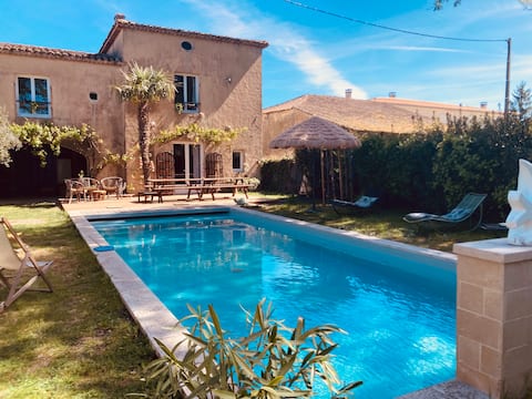 Heated pool, massage jet/waterfall 10/14 p.