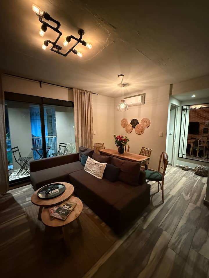 Квартира-студия с 1 спальней в Barracas с бассейном и спортзалом