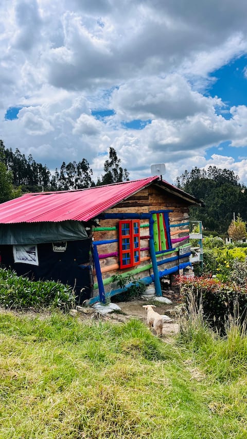 Popular Airbnb listing: VillALicia Rustic Craft in Boyacá