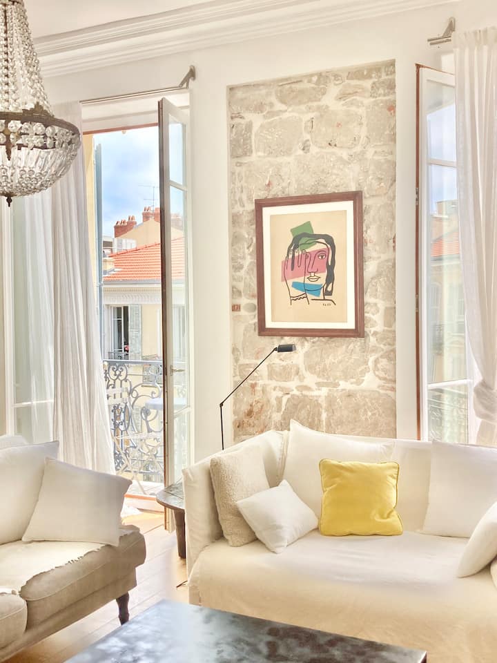 Grand Appartement Centre De Nice - Niza