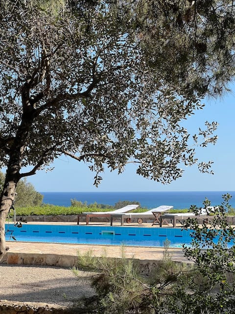 Top Airbnb: Villa Panoramica with Pool a Ugento