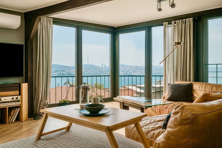 Sunrise! Panoramic Loft 🖤 Terrace BBQ