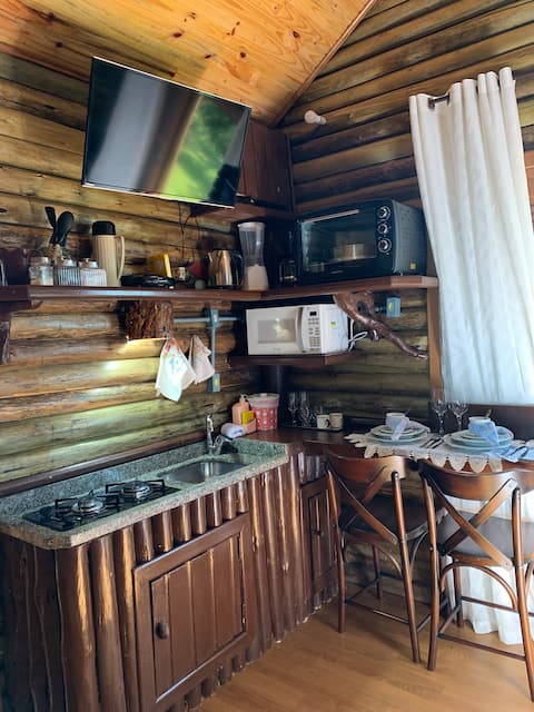 Top performing Airbnb: Cabin (Starry Night) Luar dos Cânions in Lages