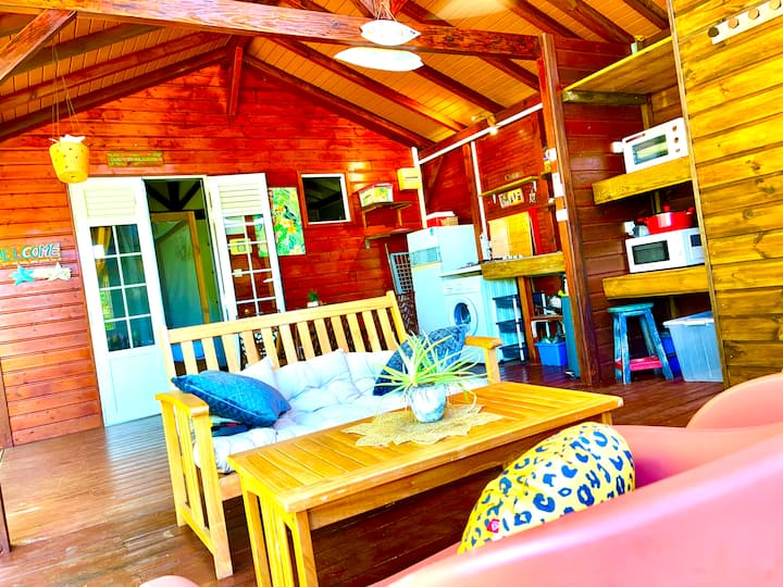 Bungalow Spa Piscine Accès Plage Helleux Dd3 - Guadalupe