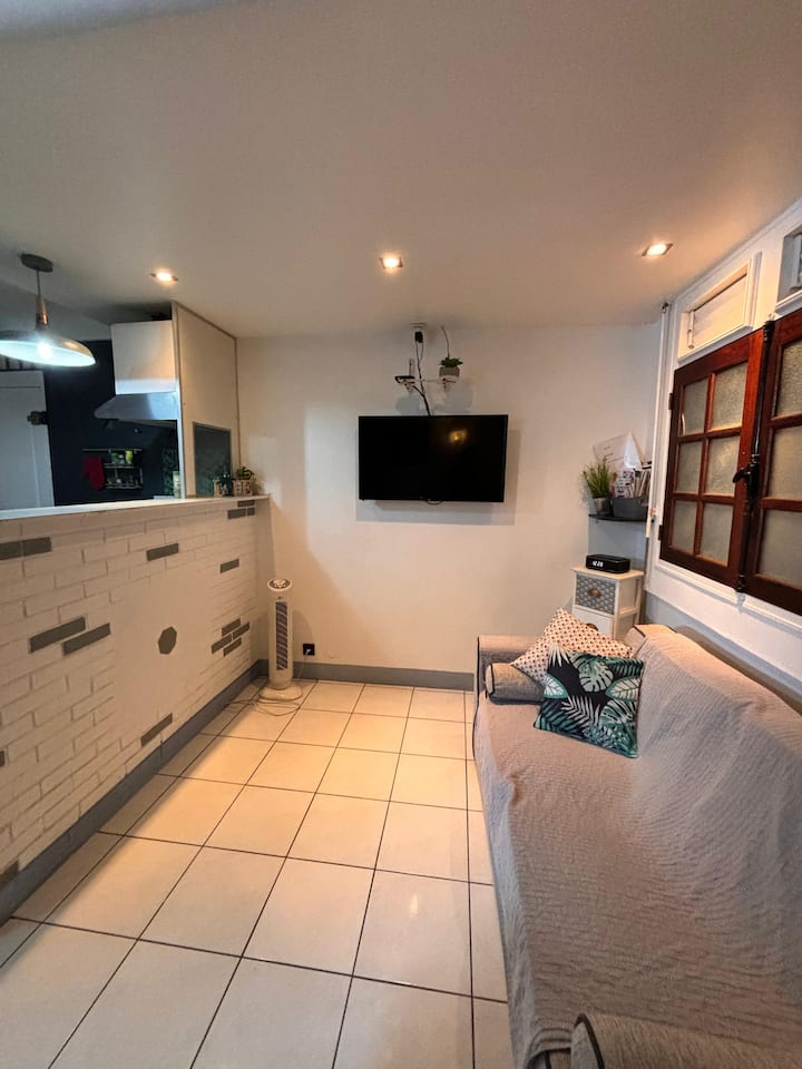 Grand Studio&terrasse ,Cosy,sécurisé+piscine - Fort-de-France