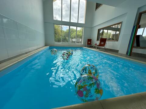 House 
Indoor pool heated all year round