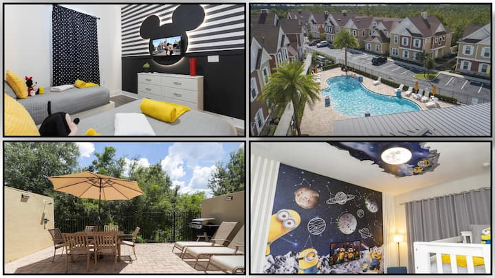 7534-sv Beautiful 5 Bedroom Home All Suites - Celebration, FL