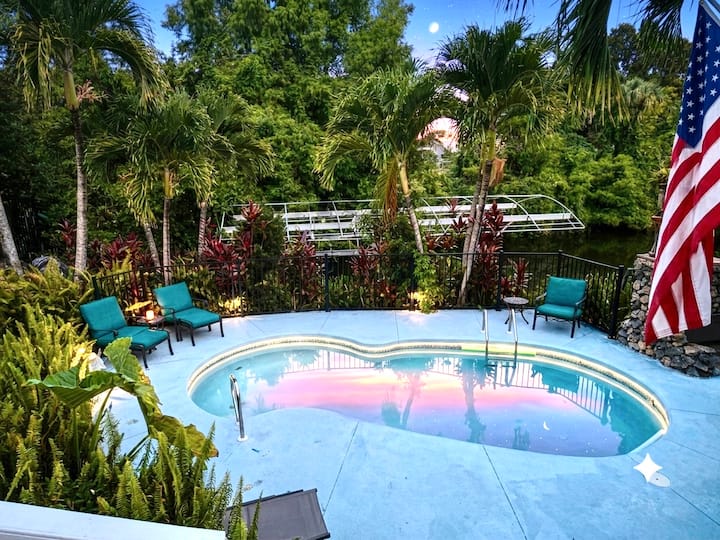 Near Downtown-Fishing Paradise-Heated Pool-Hot Tub