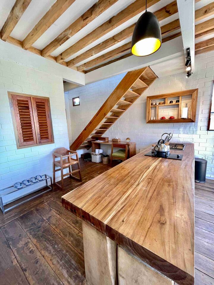 Eco Wooden Farmhouse,terraced Field In Aman Griyo - Dieng