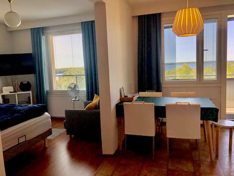 2 BR apartment Best Sea view, Free private parking