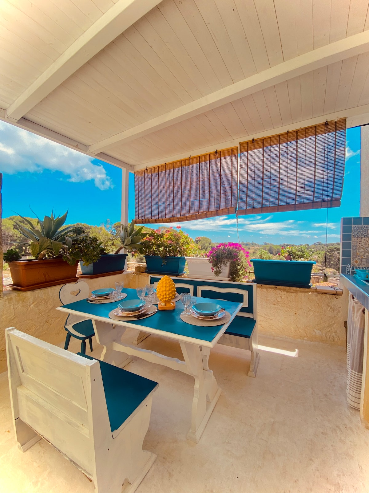Top Airbnb: Romantic flat (bedroom/bathroom/kitchen) exclusive use a Favignana