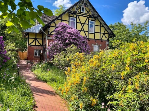 Organic holiday home Villa Windrose with great views