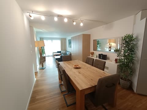 For 8 people next to Jakobshornbahn 3 bedrooms garden