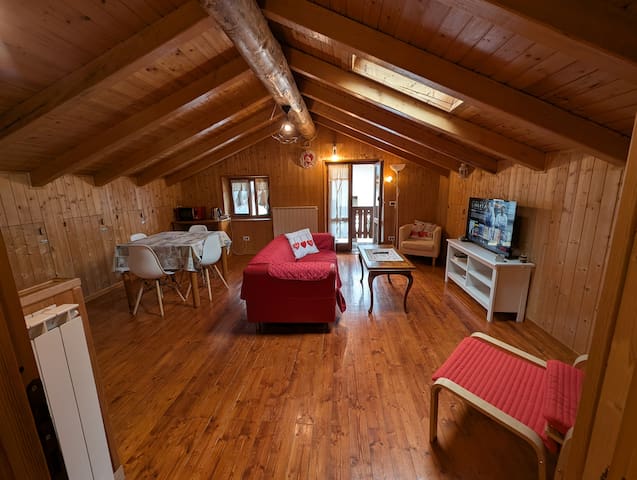 Loft La Cà,2 bedroom apt relax,skiresort,trekking