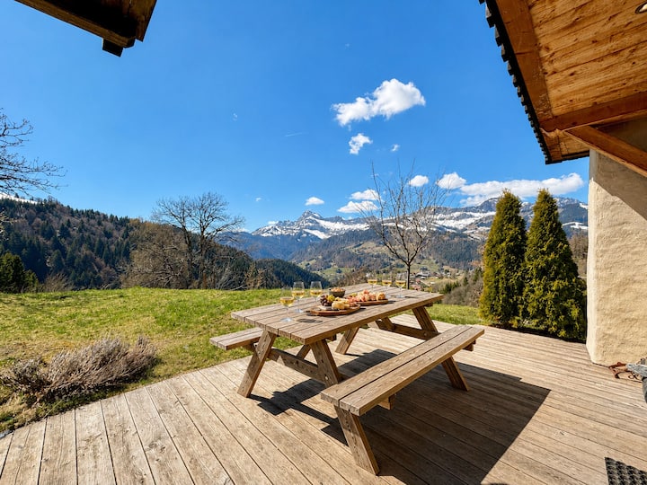 Warm Apartment With Stunning View - Crest-Voland
