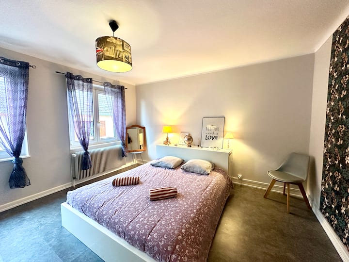 House for 8 people, terrace, spa, quiet location, vineyard view