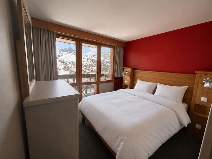 Belle-plagne 2100, T3 Premium (7p.), Ski Aux Pieds - La Plagne