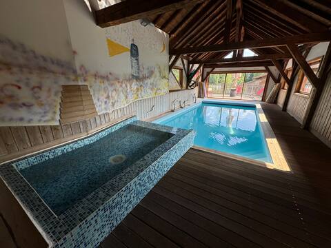 Gîte Gentiane 76 m2 / piscine, spa et sauna