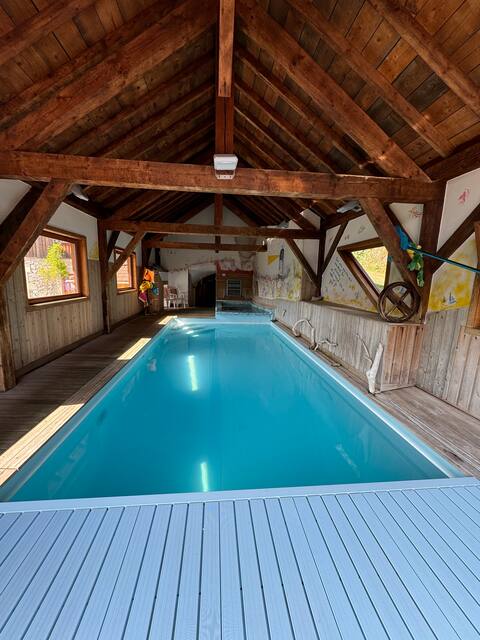 Gite Jonquille 75m2 / pool, spa and sauna