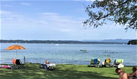 Spacious cottage on Lake Starnberg