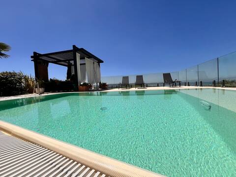 Seaside&Poolside Studio with Selfservice Breakfast