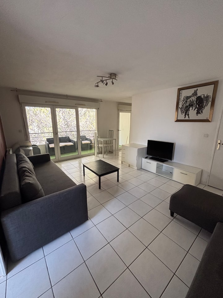 Apparemment T2, 47m2, à 20 Min Des Plages - Montpellier
