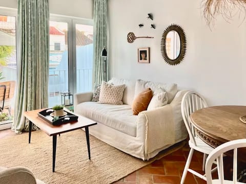 Popular Airbnb listing: Designer Old Town Haven for 2 • Steps to Ferry in Tavira