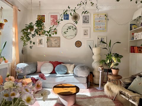 Top Airbnb: Cozy and plant-filled apartment in Nørrebro in Nørrebro