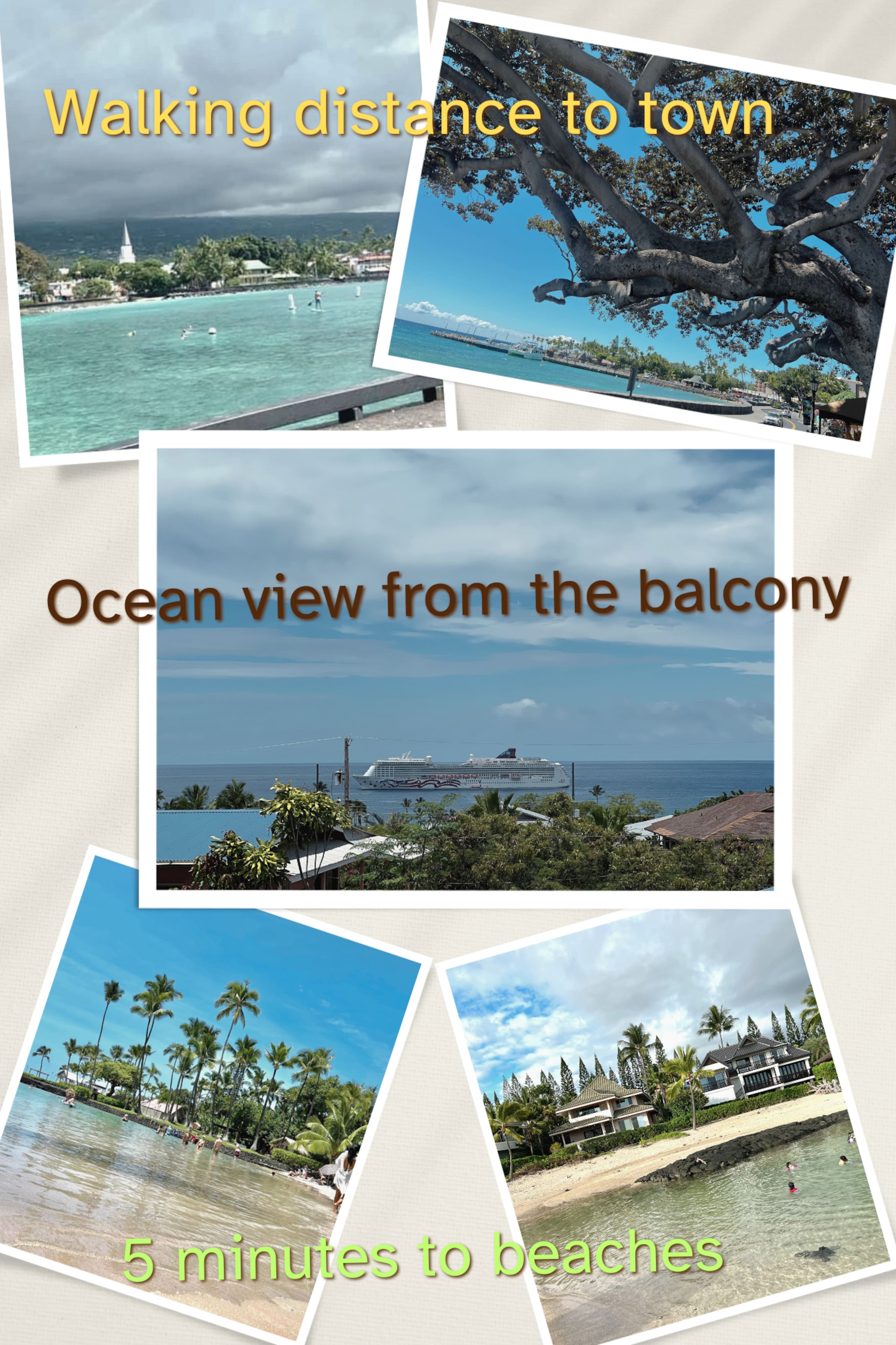 Ocean view 2BR Apt. in Convenient Downtown Kona - Image 6