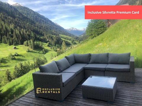 Luxury chalet pool spa & private sauna near Ischgl
