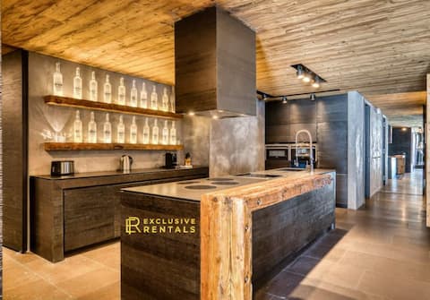 Luxury chalet pool spa & private sauna near Ischgl