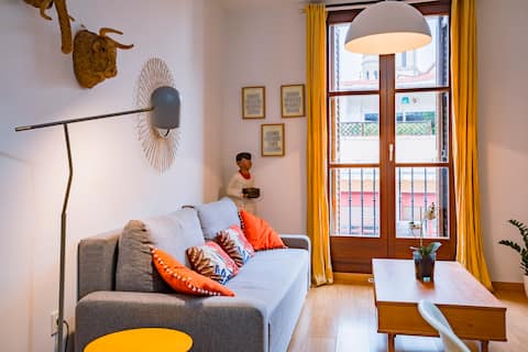 Airbnb con mejor rendimiento: A bright apartment next to the Pilar en Zaragoza