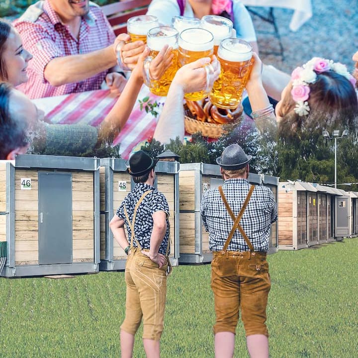 Oktoberfest Wiesn Camp Lodge Munich - Aschheim