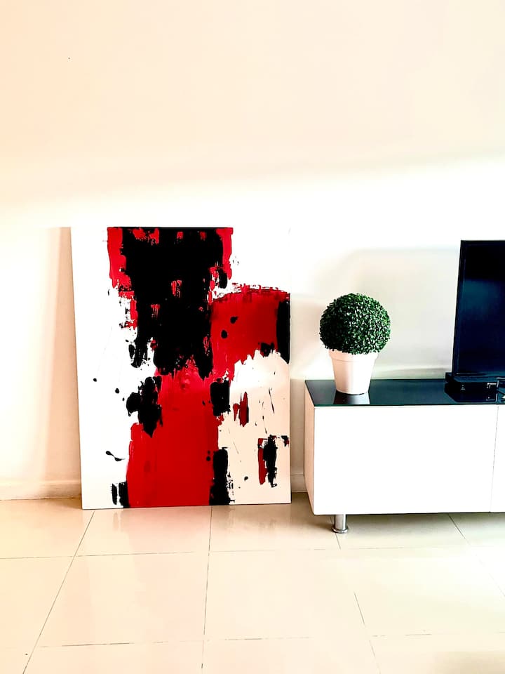 Лофт-студия в Villa del Parque с длинным балконом напротив Facultad de Agronomía