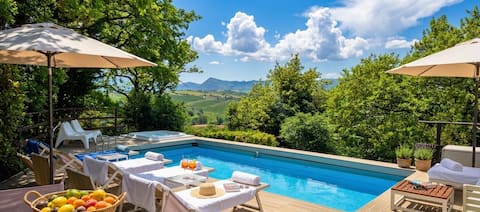 Villa la chiesetta private pool - Borgo Canapegna