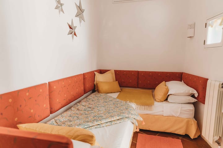 Kids room in Casa Abanico at Molino del Carmen