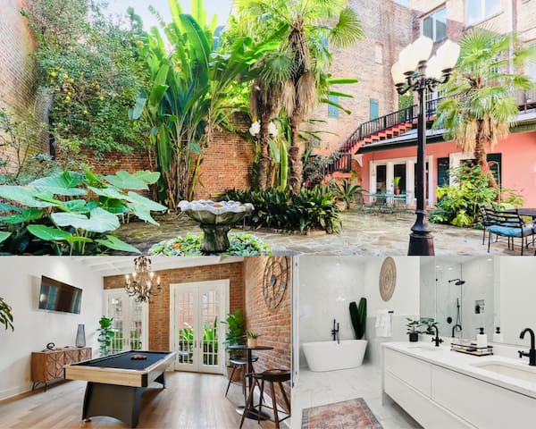 Renovated Arts District Townhouse Steps to FQ