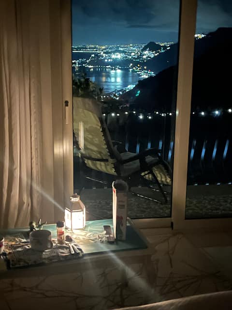 Casanima starry night near Taormina