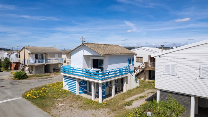 Chalet Vue Mer – Plage Des Chalets - Gruissan