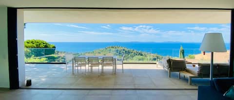 Luxury Villa Mistral * 180° Seaview * Pool * 170m2