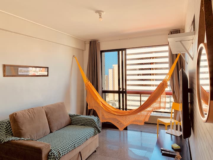 Apê Com Vista Incrível Na Praia De Iracema - Fortaleza